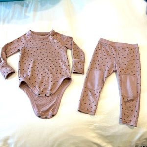 Patagonia infant capilene baselayer set